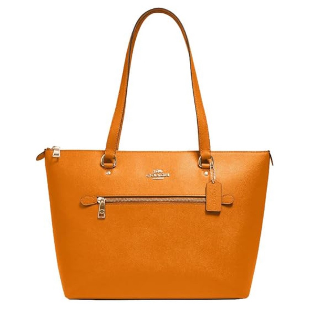 Coach Gallery Tote Shoulder Bag - Light Orange
